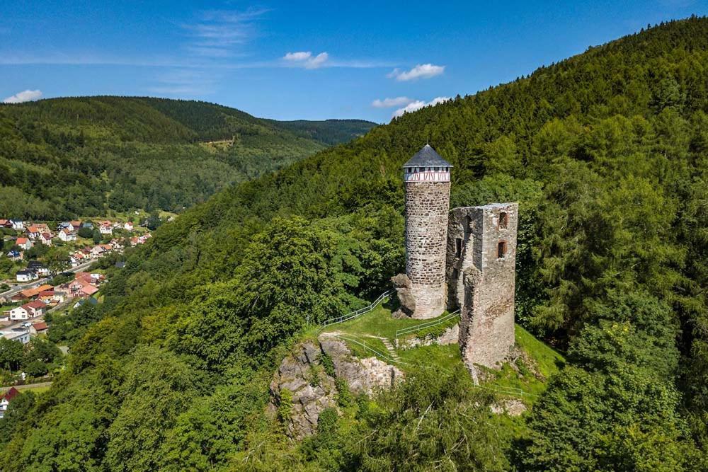 Ferienwohnung Rennsteigblick Viernau Exteriér fotografie
